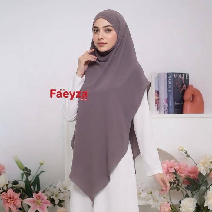 Faeyza Alwa - Jilbab Khiban Khimar Bandana Syari Jumbo
