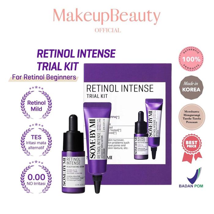 SOMEBYMI Retinol Intense Trial Kit (Retinol Eye Cream 10ml + Retinol Serum 10ml)