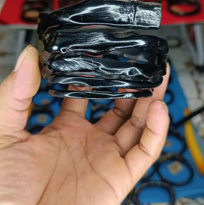 akar Bahar hitam lilit tiga combong bercabang berbonggol karang mini