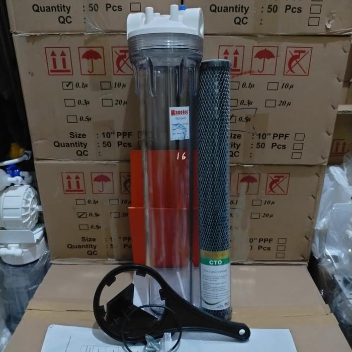 Paket Housing filter air 20''inch nanotec (CTO) *