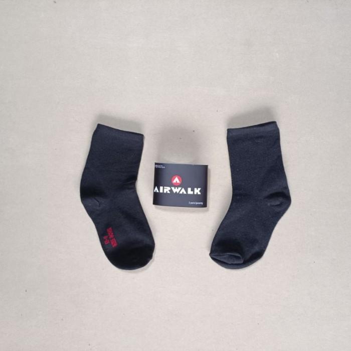EXSTRA "||| KAOS KAKI ANAK AIRWALK ORIGINAL HITAM PUTIH