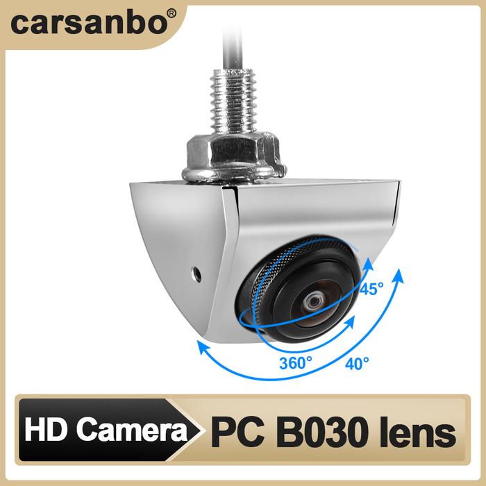 Car 360° Adjustable Front/reverse Camera HD Night Vision Waterproof