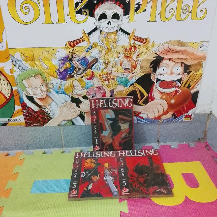 komik cabutan hellsing 1,3,5