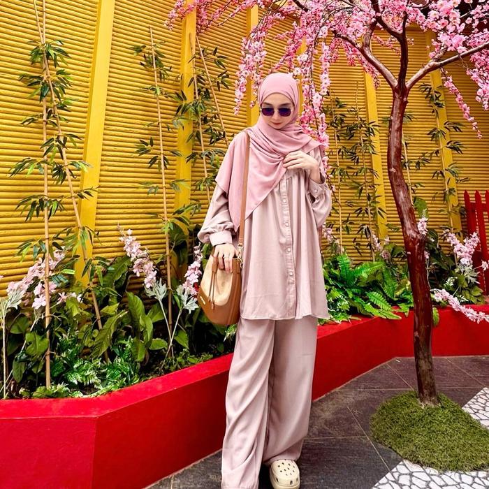 Mj-One Set Shakila, pakaian Wanita, Dres Wanita