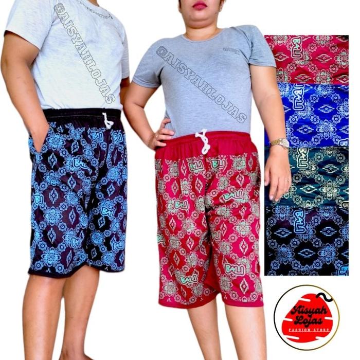 Celana Pendek Kolor Santai JUMBO Pria Wanita (SONGKET BALI)