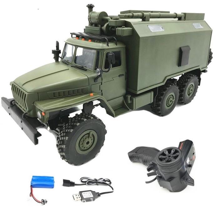WPL B-36 Soviet Ural Military Truck RC Truck 1:16 Simulation Fullsize