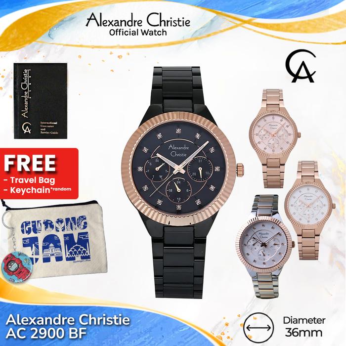 Alexandre Christie Wanita AC 2900 BF AC 2900 AC2900BF Stainless Steel