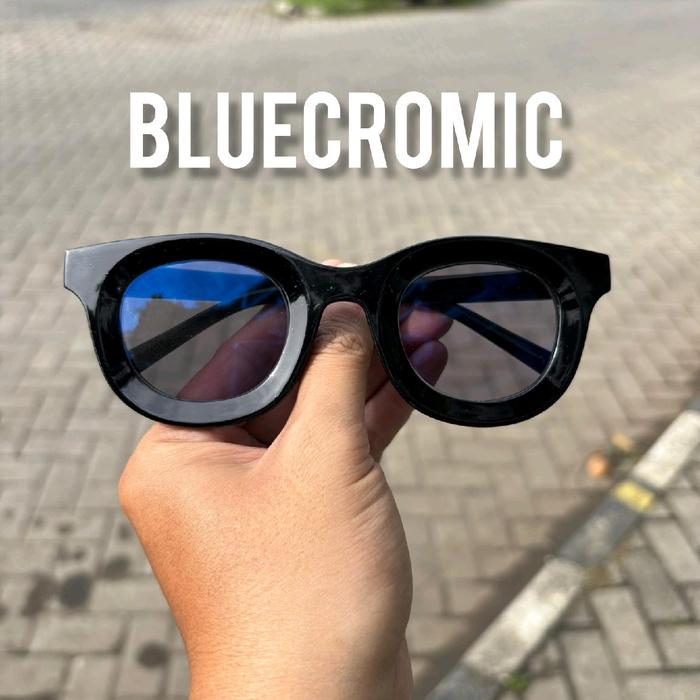OWL kacamata tebal bold paket lensa bluecromic minus plus silinder Eyewear Glasses Photocromic Frame