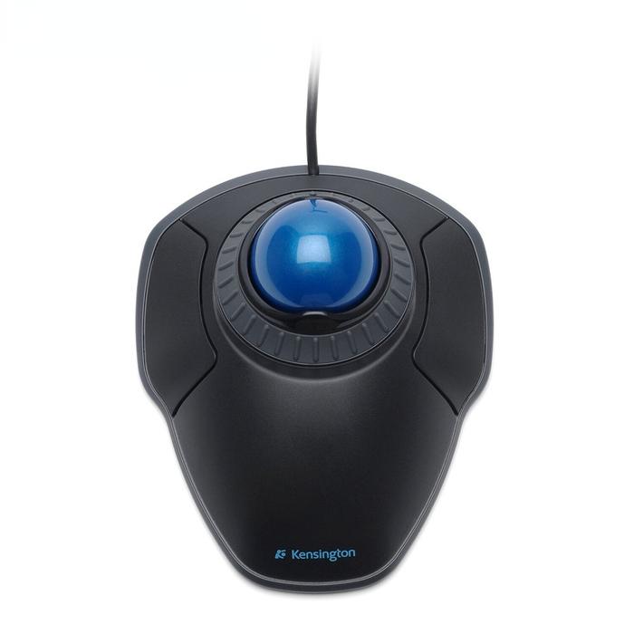 Mice Trackball Mouse with Scroll Ring Optical USB Mouse 1000 DPI For