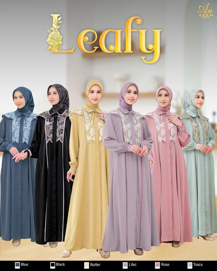 Leafy Dress by Aden Hijab