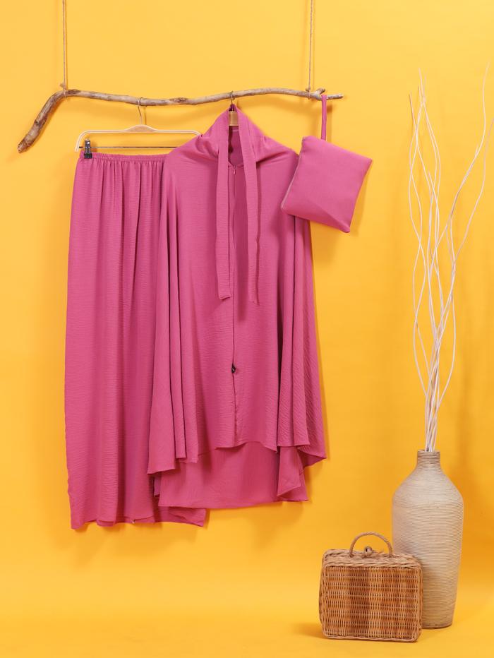 [BAROKAH] LESTY - Mukena Anak Tanggung 3in1 Crinkle Airflow Crincle Cringkle SD dan SMP Remaja Musli