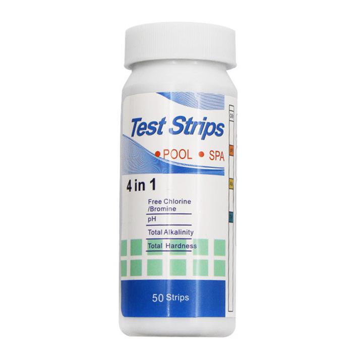 4 in 1 Swimming Pool Test Paper PH Value A Bottle Water Quality Test Strip Alkalinity Hardness Impre