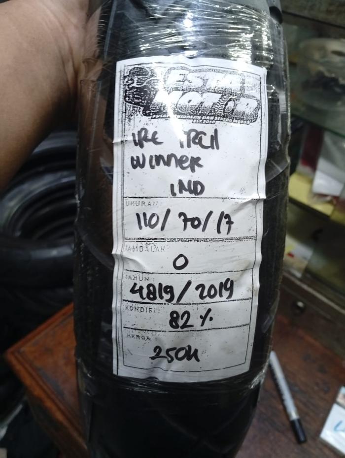 BAN COPOTAN IRC TRAIL WINNER RING 17 UKURAN 110 70 17 KODE4819
