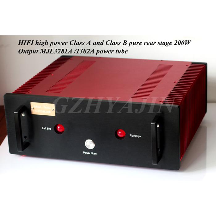HiFi high-power Class A pure rear stage 200W output power MJL3281A /1302A power tube, output power: 