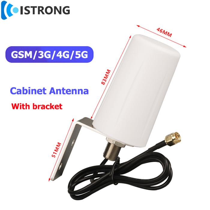 GSM/3G/4G/5G White Antenna 10dBi High Gain Amplifier 600-6000M