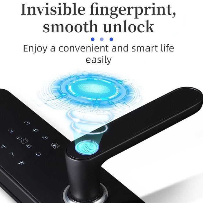 Kunci Pintu Sidik Jari Password Smart Lock Kunci Pintu Digital