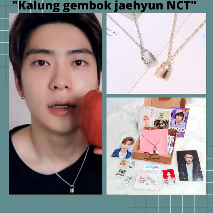 [Freebies] Necklace/Kalung Padlock/Gembok Nct Jaehyun Taeyong Baca deskripsi
