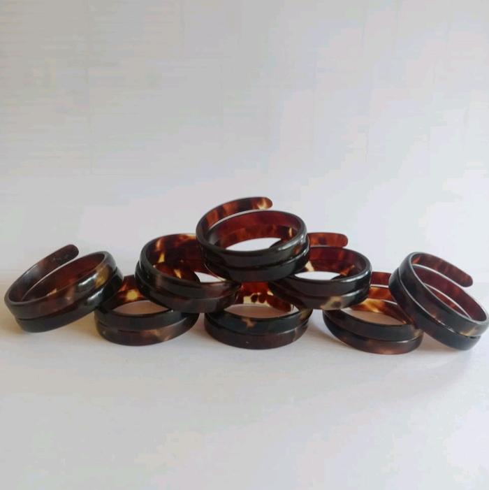 gelang  bayi kulit penyu asli