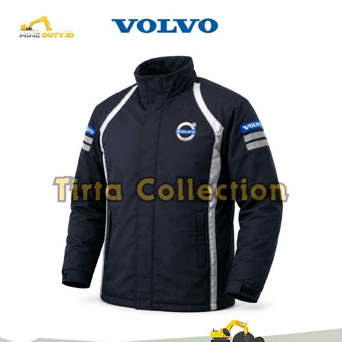 JAKET PARASUT VOLVO - BORDIR ALAT BERAT