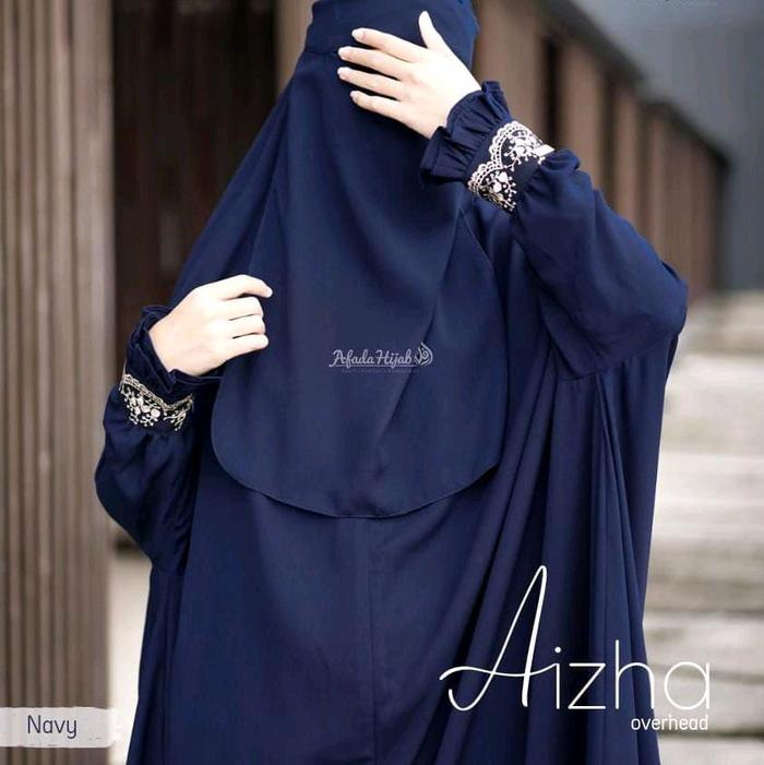 Aizha Overhead Series Gamis Muslim Wanita Syar'i by Afada Hijab