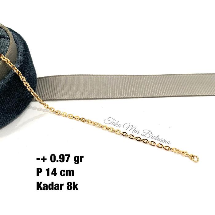 gelang anak rantai tiffany