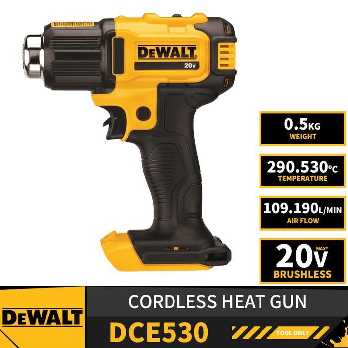 DEWALT DCE530 Alat Baterai Lithium Pembungkus Pembungkus Panas