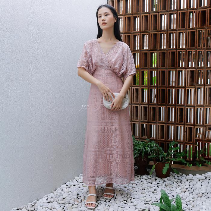 Foxquinn - Safia Dress - Dress Wanita - Kaftan Dress