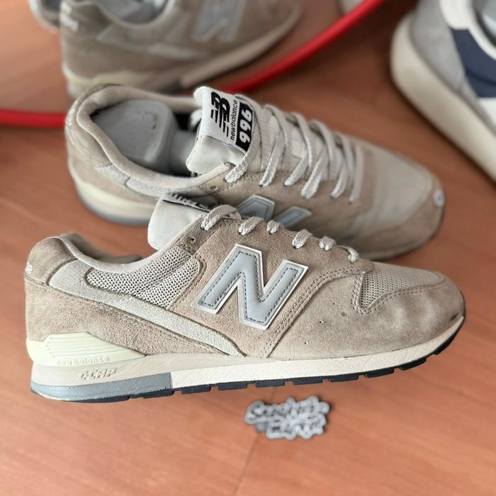 New Balance 996 Beige Brown Reflective Casual Original - Sneakers second market