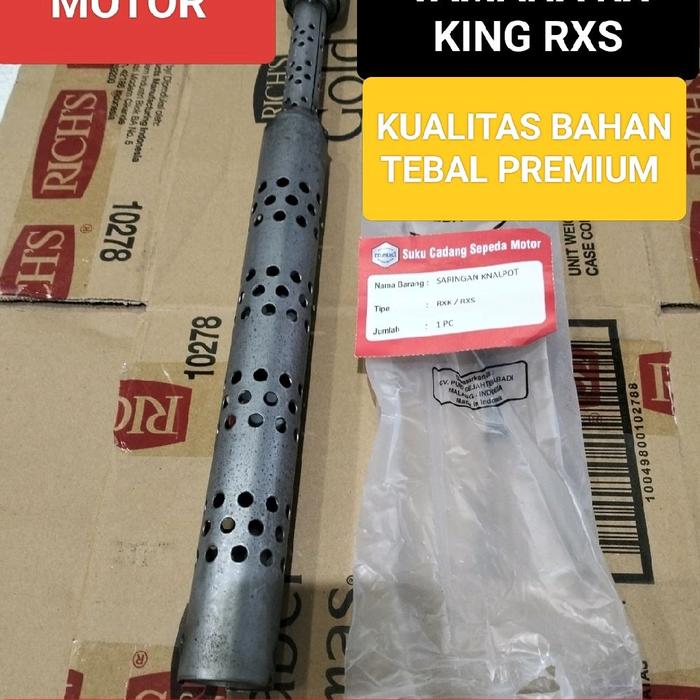 PIPA SARINGAN KNALPOT YAMAHA RXK RX KING RXS KUALITAS BAHAN TEBAL PREMIUM Motorcycle