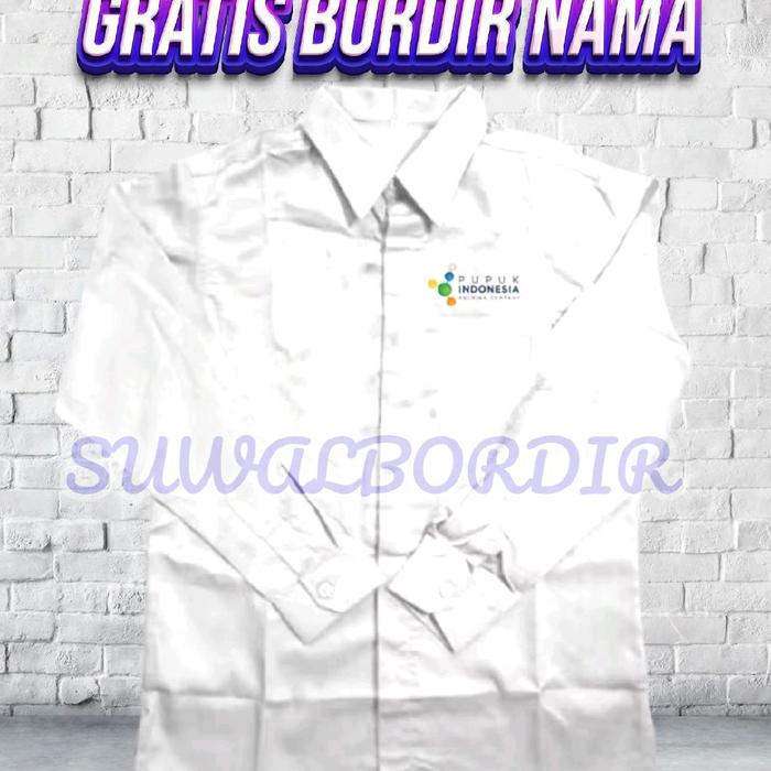 SERAGAM PUPUK INDONESIA KEMEJA KERJA PUPUK INDONESIA KEMEJA PUPUK INDONESIA ATASAN BAJU PUPUK INDONE