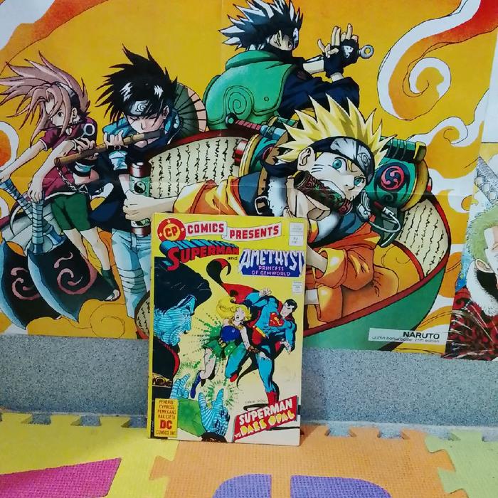 komik Superman and amethyst princess of gemworld - Superman vs dark opal