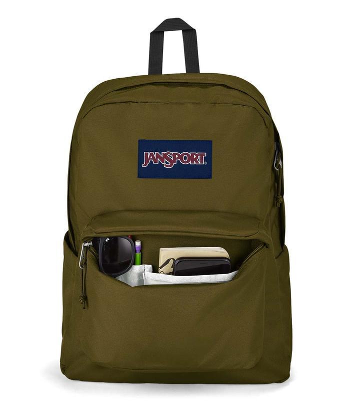 Jansport Tas Ransel Backpack Daypack Superbreak Plus Army Green Sekolah