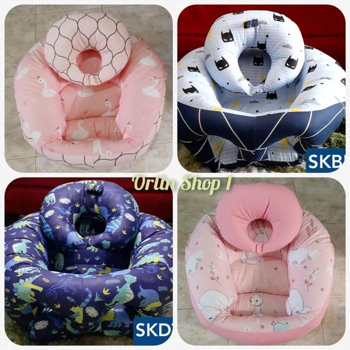 Ready Sofa Bayi Jumbo Bantal Dot Membantu Belajar Duduk / Sofa Bayi Besar / Berkualitas Murah