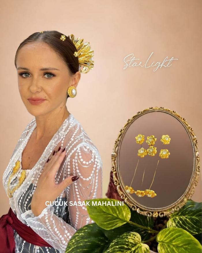 STARLIGHT BALI - Cucuk Sasak Mahalini / Bunga Sasak / Bunga Sasak Kecil / Aksesoris Sasak