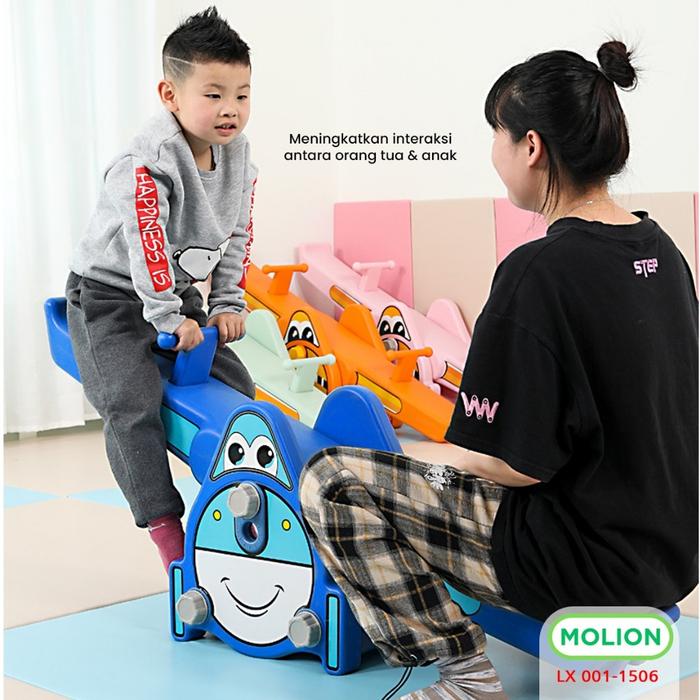 Mainan SNI Jungkat Jungkit Kuda Kudaan Mainan Anak Jungkat Jungkit Rocking Horse Bahan HDPE Jungkat-