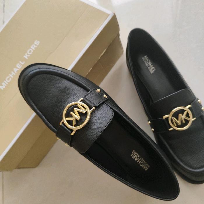 Michael Kors Carmen Loafer shoes 7M sepatu preloved Pantofel Wanita Kerja