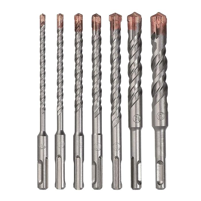 Compact Drill Bit Set SDS Bit Hammer Drill Bits Set Hard Alloy for