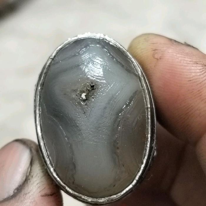 batu akik combong serambut