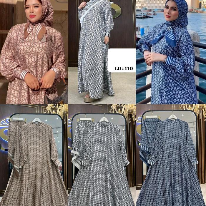 Set Hijab Level Up Ori Level Up