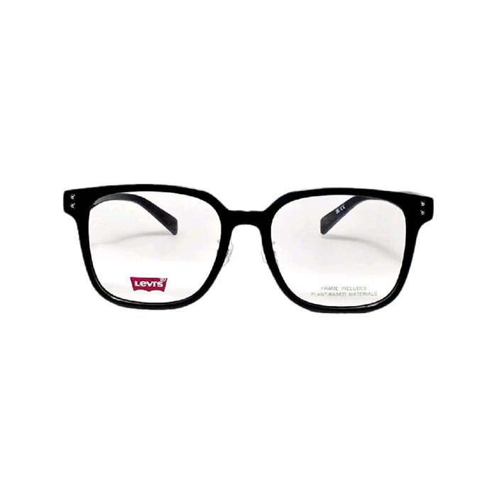 Frame Kacamata Levis LV7192F 807 54-18-148 Original shiny black Nosepads