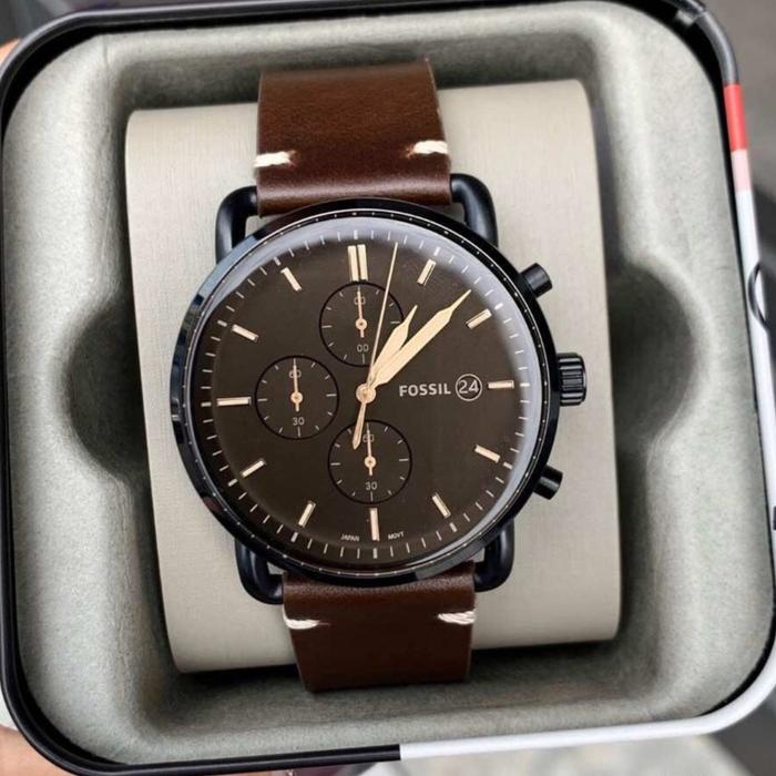JAM TANGAN PRIA FOSSIL THE COMMUTER FS5403 / FS 5403 ORIGINAL