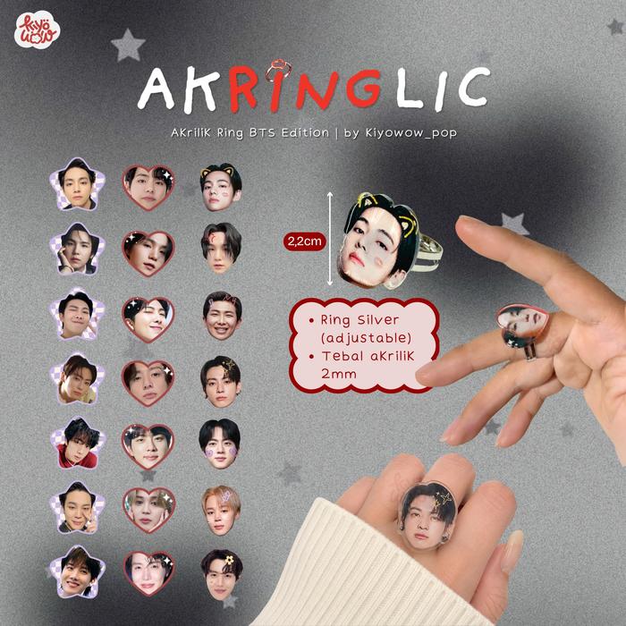 CINCIN BTS | RING BTS | BTS Kpop Merch by Kiyowow