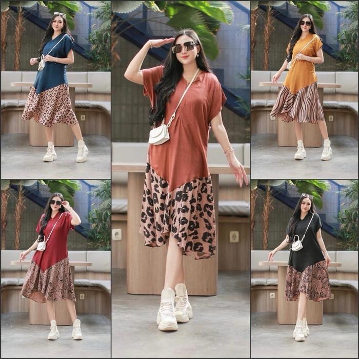 DASTER PENDEK ANDIN ARAB ALYA DRESS PEKALONGAN || RAYON SUPER GRADE A ORI || MODEL KANCING DEPAN BU