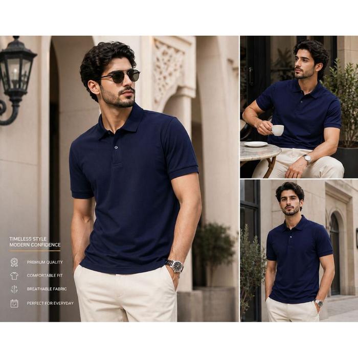 kaos polo polos lengan pendek model terbaru/kaos polo kerah pria distro/kaos polo kerah