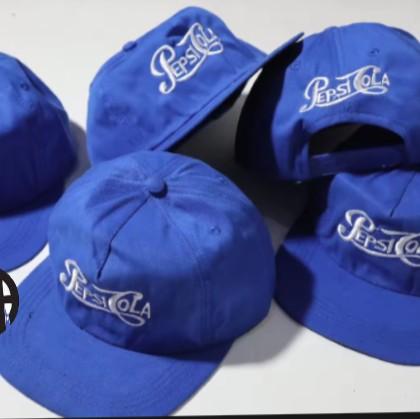 TOPI Snapback Bordir Pepsi/Topi classic vintage Pepsi Warna Biru