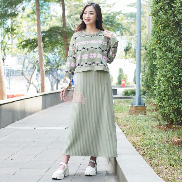 Preloved Set Long Dress / Gamis