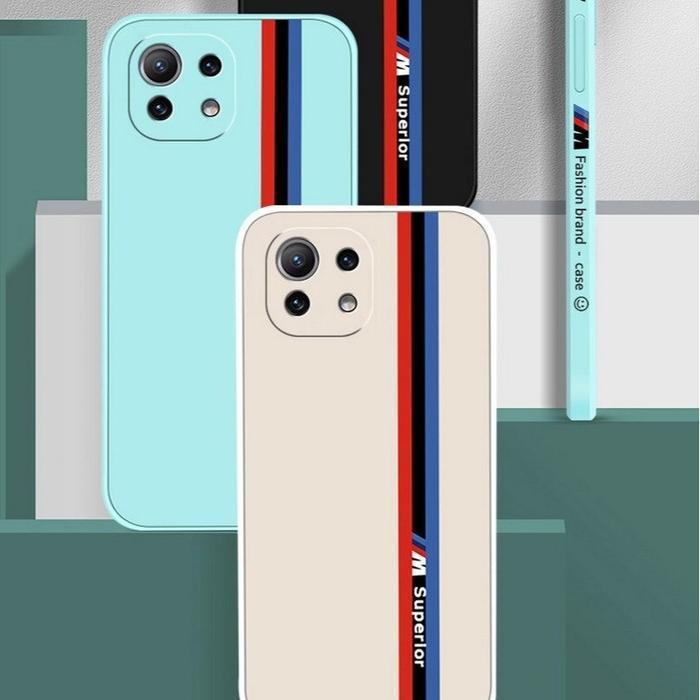 Case Xiaomi Mi 11 Lite Case Lucky Silicone Liquid Original Promo