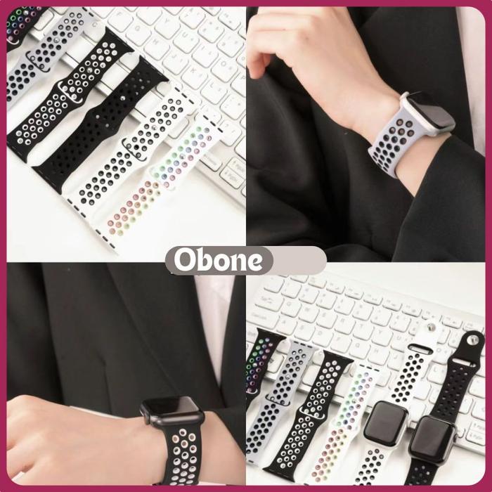 Strap untuk iwatch T500 T55 T500plus S20 IWO HW22 strap iwatch Tali Jamtangan smartwatch 42mm 44mm 4