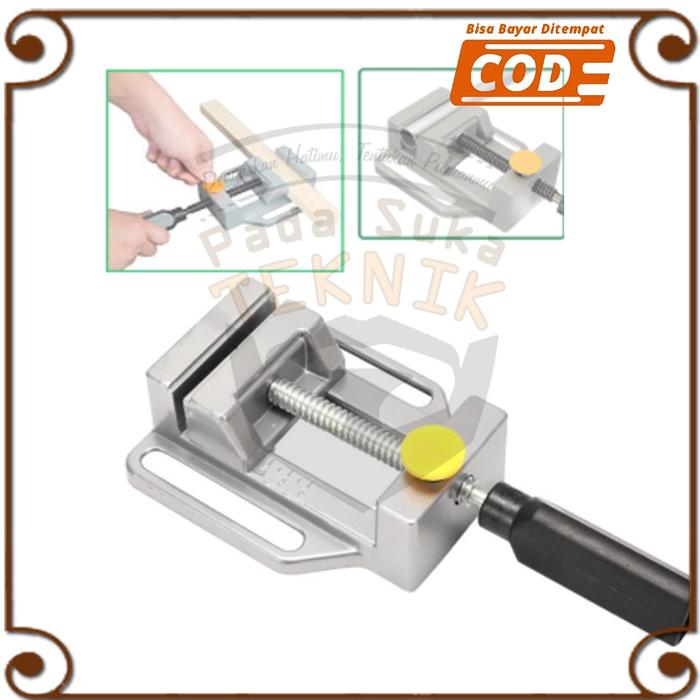 Vise Clamp for Drill Press Ragum Penjepit Mesin Bor Listrik Catok Bor Duduk 68mm