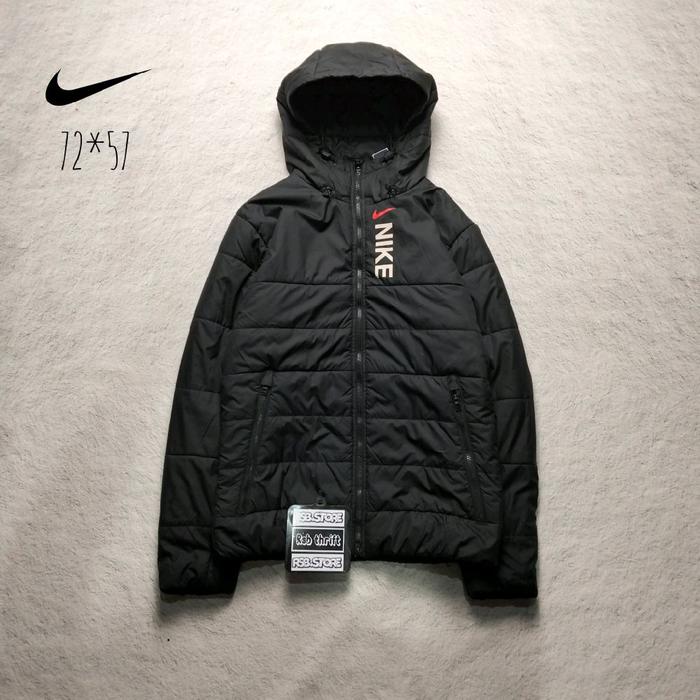 jaket puffer Nike vtg original 100% size M fit L